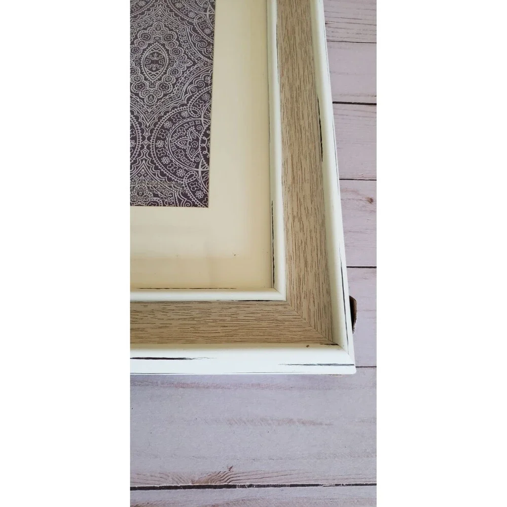 Large Whitewash Picture Frame